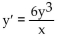 Show that the technique of separation of variables is applicable by writing the differential equation in the form   = g(x) . -  A)    B)    C)    D)   