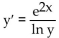 Find the general solution for the differential equation. Do not attempt to find an explicit expression for the solution. -  A)    B)    C)    D)   