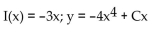 Find the integrating factor I(x)  for each equation, and then find the general solution. -  A)    B)    C)    D)   