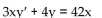 Find the integrating factor I(x)  for each equation, and then find the general solution. -  A)    B)    C)    D)   