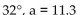 Refer to the figure and use the given information to solve the triangle. Round angles to the nearest degree and side lengths to one decimal place.   -B =   A)    B)    C)    D)   