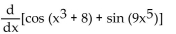 Find the derivative. -  A)    B)    C)    D)   