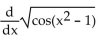 Find the derivative. -  A)    B)    C)    D)   