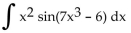 Provide an appropriate response. -Integrate:   A)    B)    C)    D)   
