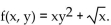 Find the value. -Let   Find f(4, 8) . A)  40 B)  258 C)  36 D)  136