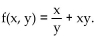 Find the value. -Let   . Find f(6, 6) . A)  1 B)  37 C)  72 D)  35