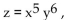 Solve the problem. -The production function z for an industrial country was estimated as   where x is the amount of labor and y, the amount of capital. Find the marginal productivity of labor. A)    B)    C)    D)   