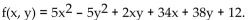 Provide an appropriate response. -Find critical points for   A)  (4, -3)  B)  (-4, 3)  C)  (4, 3)  D)  (-4, -3) 