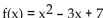 Provide an appropriate response. -Find the area bounded by   and g(x)  = 2x + 7. (Round answer to two decimal places.)  A)  32.65 B)  20.83 C)  55.83 D)  16.13