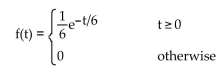 Solve the problem. -The length of telephone calls (in minutes)  in a public telephone booth has the probability density function:   Determine the probability that a call selected at random will last between 2 and 6 minutes. (Round answer to two decimal places.)  A)  0.95 B)  0.65 C)  0.70 D)  0.35
