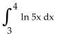 Evaluate using integration by parts. -  A)  2.8588 B)  5.0213 C)  1.4597 D)  14.2939