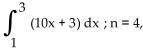 Use the Trapezoidal Rule to approximate the integral using the indicated value of n. -  , Write answer as a whole number or reduced fraction. A)  92 B)  46 C)    D)  23