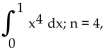 Use Simpson's rule to approximate the integral using the indicated value of n (so there are 2n subintervals) . -  Round to two decimal places. A)  0.30 B)  0.24 C)  0.20 D)  0.34