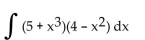 Find the integral. -  A)    B)    C)    D)   