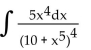 Find the integral. -  A)    B)    C)    D)   