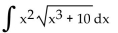 Find the integral. -  A)    B)    C)    D)   