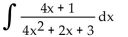 Find the integral. -  A)    B)    C)    D)   