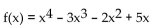 Provide an appropriate response. -Use a graphing utility to approximate where the local extrema of the function   are to two decimal places. A)    B)    C)    D)   