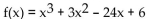 Provide an appropriate response. -Use the first derivative test to determine the local extrema, if any, for the function:   A)  local min at x = 2 B)  local max at x = - 4 and local min at x = 2 C)  local max at x = 2 and local min at - 4 D)  local max at x = - 4