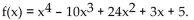 Sketch a graph of a single function that has these properties. -Find all inflection points for   A)    B)  Inflection points at x = 1, x = 4 C)  Inflection points at x = 0, x = 1, x = 4 D)  This function does not have any inflection points.