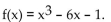 Sketch a graph of a single function that has these properties. -Find the inflection point(s)  for   A)  (0, -6)  B)  (1, -1)  C)  (-1, 6)  D)  (0, -1) 