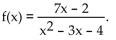 Provide an appropriate response. -Find vertical asymptotes for   A)  x = 1, x = -4 B)  x = -1, x = -4 C)  x = 1, x = 4 D)  x = -1, x = 4