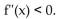 Provide an appropriate response. -Suppose f is a continuous function. Describe the graph of f at (1, f(1)) if f'(1) = 0 and  
