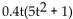 Differentiate. -Find f'(t)  if f(t)  =   and simplify. A)    B)    C)    D)   