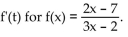 Differentiate. -Find   A)    B)    C)    D)   