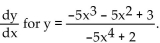 Provide an appropriate response. -Find   Do not simplify. A)    B)    C)    D)   