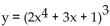 Provide an appropriate response. -Write composite function   in the form y = f(u)  and u = g(x) . A)    B)    C)    D)   