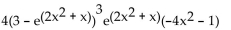 Provide an appropriate response. -Find:   + x)  4 A)    B)    C)    D)   