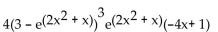Provide an appropriate response. -Find:   + x)  4 A)    B)    C)    D)   