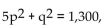 Solve the problem. -The demand equation for a certain product is   where p is the price per unit in dollars and q is the number of units demanded. Find dq/dp. A)  dq/dp = -5q/p B)  dq/dp = -p/5q C)  dq/dp = -5p/q D)  dq/dp = -q/5p