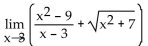 Find the limit, if it exists. -Find:   A)  3 B)  10 C)  2 D)  Does not exist