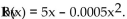 Provide an appropriate response. -The revenue (in thousands of dollars)  from producing x units of an item is modeled R   Find the marginal revenue at x = 1000. A)  $4.50 B)  $104.00 C)  $4.00 D)  $10,300.00
