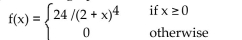 Solve the problem. -Find and graph the cumulative distribution function associated with the function.  