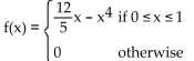 Use a graphing calculator to approximate the median of the indicated probability density function f. Round to two decimal places. -  A)  0.46 B)  0.36 C)  0.63 D)  0.66