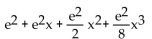 <strong>Find the indicated Taylor polynomial at 0. f(x) = </strong> A) B) C) D)