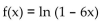 Find the nth-degree Taylor polynomial at 0 for f, find the Taylor series at 0 for f, and determine the values of x for which   -  A)    B)    C)    D)   