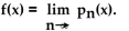<strong>Find the nth-degree Taylor polynomial at the indicated value of a for f, find the Taylor series at a for f and determine the values of x for which f(x) = </strong> A) B) C) D)