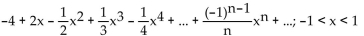 <strong>Find the Taylor series at 0. State the interval of convergence for the series. f(x) satisfies </strong> A) B) C) D)