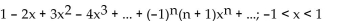 <strong>Find the Taylor series at 0. State the interval of convergence for the series. use the Taylor series at 0 for and repeated applications of the differentiation property of Taylor series</strong> A) B) C) D)