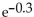 Use a Taylor polynomial at 0 to approximate the expression with an error of no more than 0.000005. Select the polynomial of lowest degree that can be used to obtain this accuracy and state the degree of this polynomial. Round to six decimal places. -  A)  0.740818; n = 6 B)  0.740838; n = 5 C)  0.740817; n = 4 D)  0.740817; n = 5