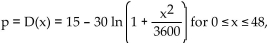 Solve the problem. Use the theorem for error estimation for alternating series to perform the indicated error estimation. -Given the demand equation   approximate the average price (in dollars)  over the demand interval 0, 20 to within ± 0.005. A)  $13.924 B)  $9.284 C)  $0.716 D)  $13.926