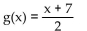 Provide an appropriate response. -Only one of the following functions has domain which is not equal to all real numbers. State which function and state its domain. (A)   (B)   (C)  