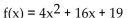Find the range of the given function. Express your answer in interval notation. -  A)    B)    C)    D)   