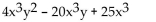 Provide an appropriate response. -Factor using integer coefficients:  