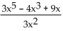 Provide an appropriate response. -Write   in the form a   where a, b, and c are real numbers and p, q and r are integers.