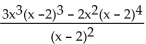 Provide an appropriate response. -Write   with positive exponents only, and as a single fraction reduced to lowest terms.